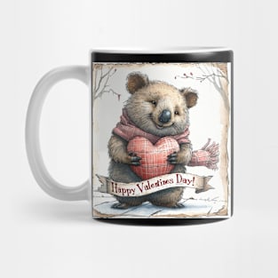 Valentine's Wombat! Mug